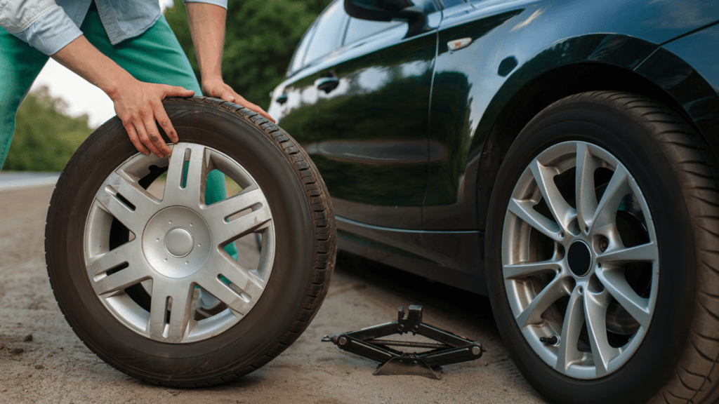Tyre puncture Assistance