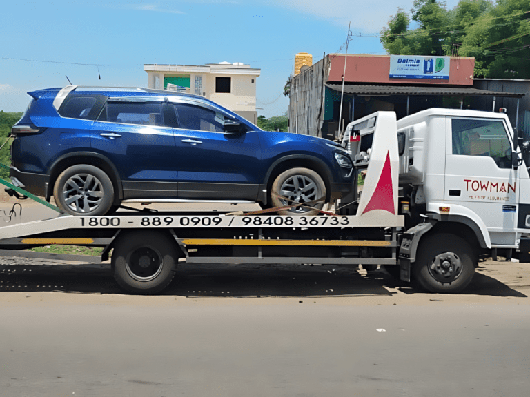 Car towing service chennai