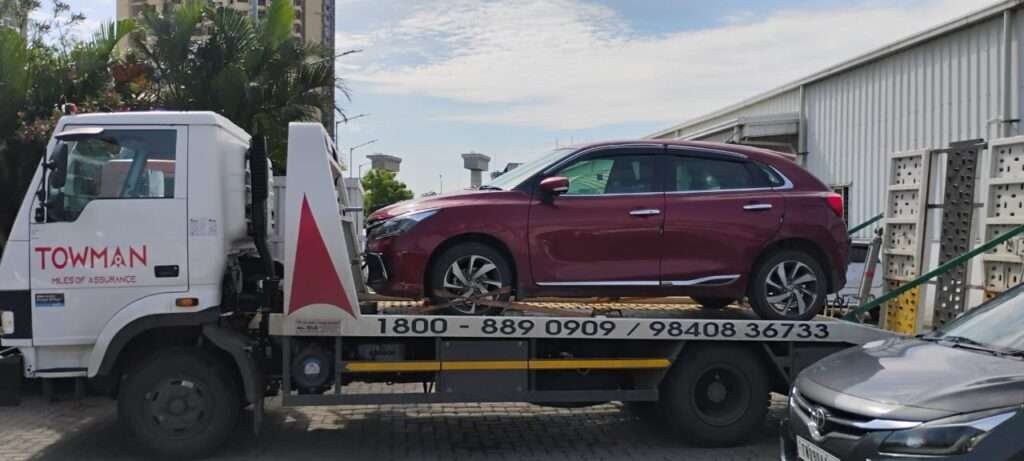 Car towing service chennai