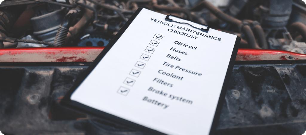 vehicle maintenance checklist