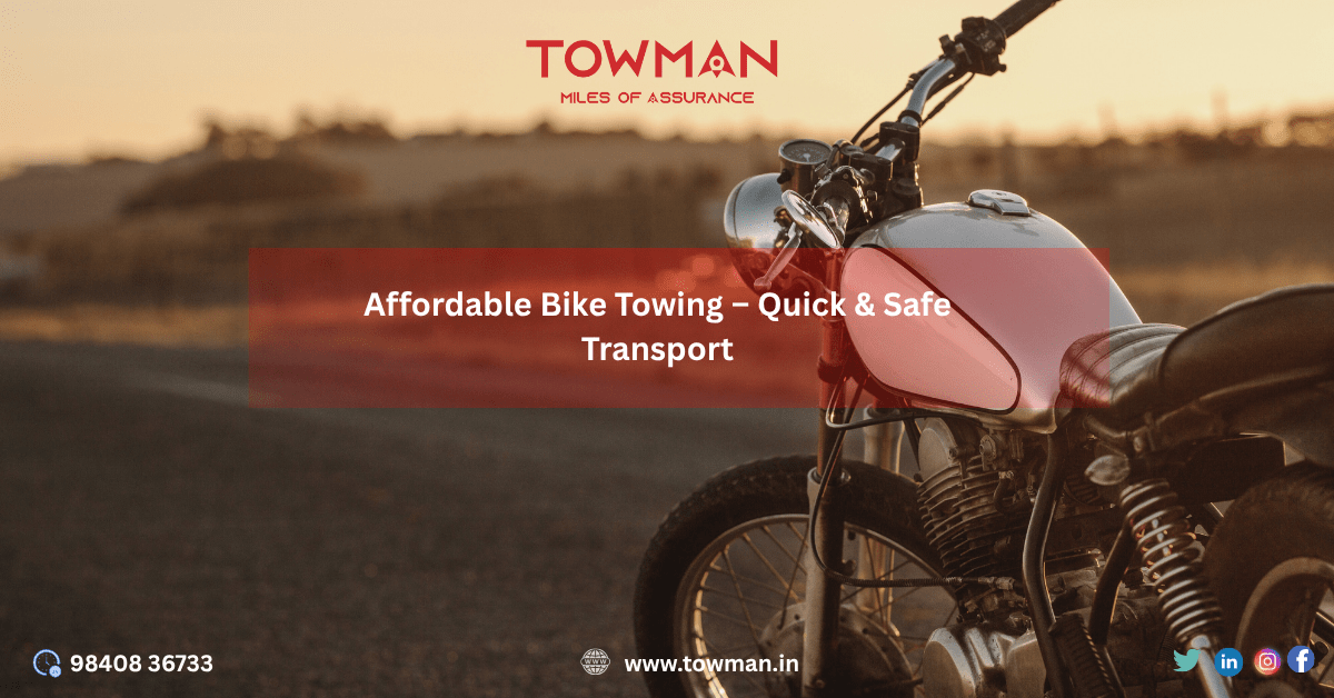 Affordable Bike Towing – Quick & Safe Transport