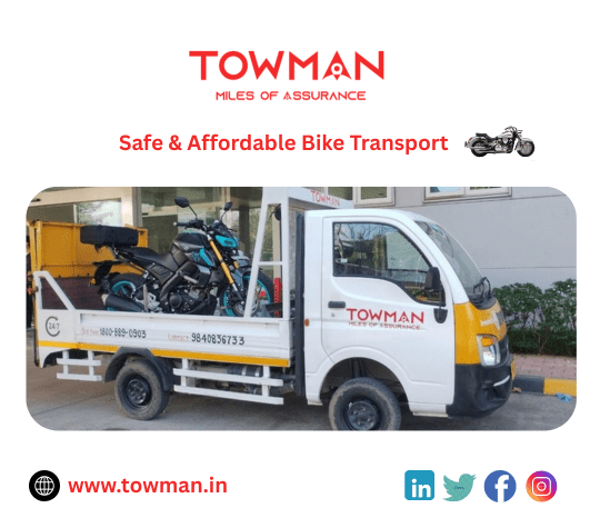 Motorcycle Towing Services: The Safe, Smart & Affordable Way to Move Your Bike